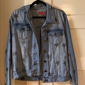 SAKS FIFTH AVE star denim jacket💛⭐️